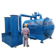 Horizontal Biochar production commercial equipment Pyrolysis kiln Mingyang Machinery